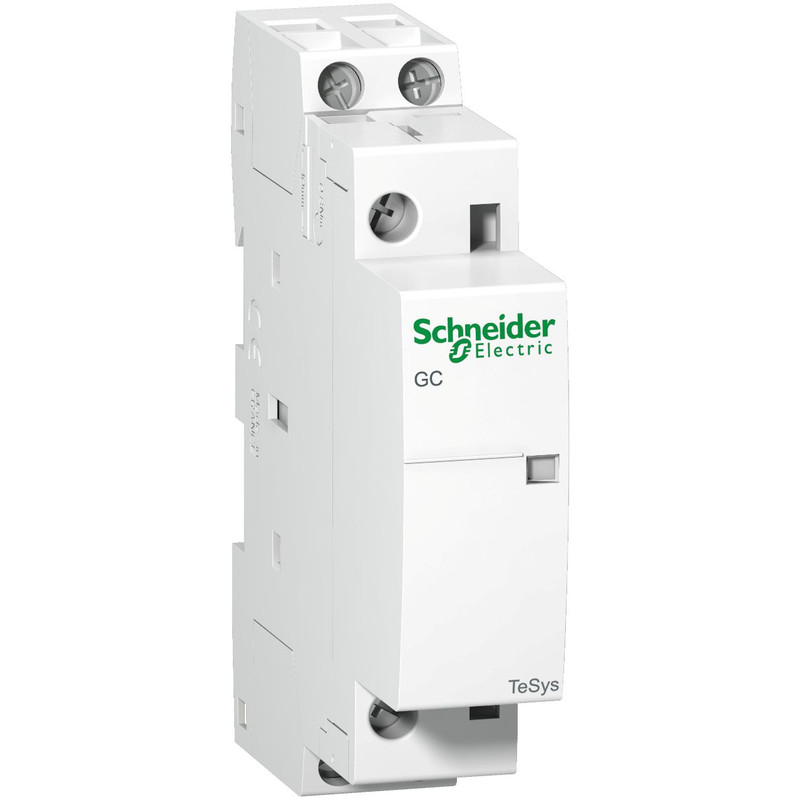 Schneider Breaker TeSys Deca contactors_ TeSys GC - modular contactor - 25 A - 2 NO - coil 220...240 V AC_ [GC2520M5]