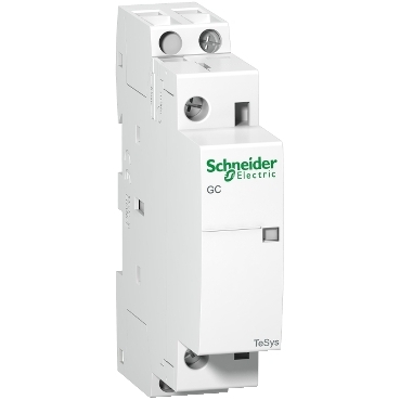 Schneider Breaker TeSys GC, GY, GF16_ TeSys GC - modular contactor - 25 A - 1 NO - coil 220...240 V AC_ [GC2510M5]