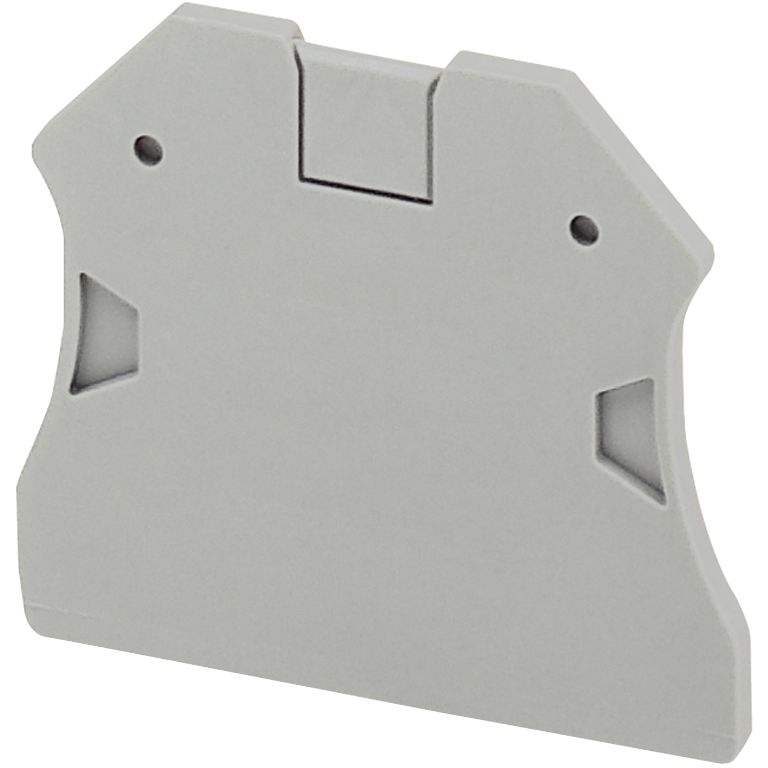 Schneider Terminal Block Thalassa TBS_ END COVER, 2PTS, 2,2MM WIDTH, FOR SCREW TERMINALS NSY TRV22,TRV42,TRV_ [NSYTRAC22]
