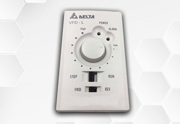 Delta  VFD VFD-L, AC MOTOR DRIVES 100W 115S L 8[VFD001L11A]