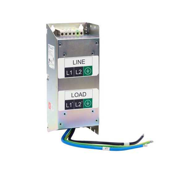 Delta  VFD Accessories Filter, EMI FILTER 27A 220VAC 1PHASE[EMF27AM21B]
