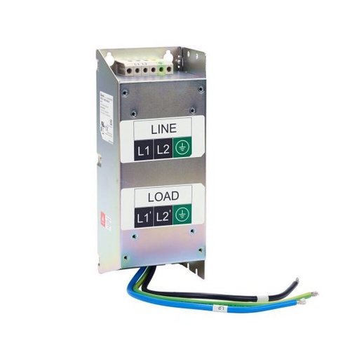 [EMF11AM21A] Delta  VFD Accessories Filter, EMI FILTER 11A 220VAC 1PHASE[EMF11AM21A]