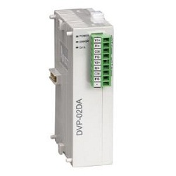 [DVP02DA-S] Delta  Compact PLC DVP-S, PROGRAMMABLE LOGIC CTRL 2AD/4 R DC 6