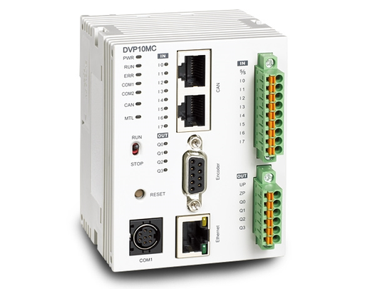 [DVP10MC11T] Delta  Compact PLC DVP-MC, PROGRAMMABLE LOGIC CTRL 50MC DC 6