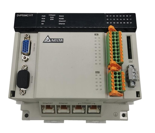 [DVP50MC11T] Delta  Compact PLC DVP-EX/ES, PROGRAMMABLE LOGIC CTRL 2DA DC 6