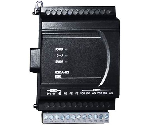 [DVP02PU-E2] Delta  Compact PLC DVP-EX/ES, PROGRAMMABLE LOGIC CTRL 4AD/2DA DC 6