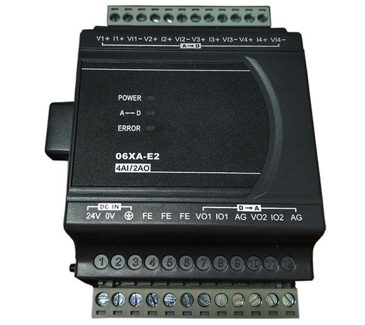 [DVP06XA-E2] Delta  Compact PLC DVP-EX/ES, EXTENSION MODULE,8DO (RELAY) 24V DC POWER. [DVP06XA-E2]