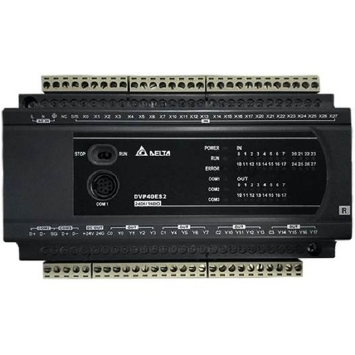 [DVP40ES200R] Delta  Compact PLC DVP-ES/2, PROGRAMMABLE LOGIC CTRL 24/16T AC 6 [DVP40ES200R]