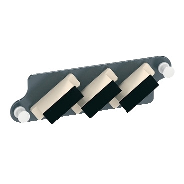 [VDIM1530311] Schneider Actassi Fibre Optic Front Adapters Plate with 3 x SC Dplx MM Adapters