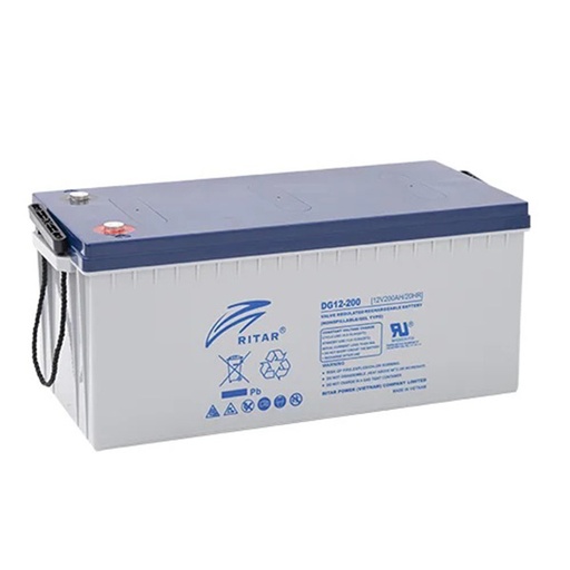 [SG-2200H VRLA] Newmax SG-2200H VRLA Gel Battery 220A, 12V
