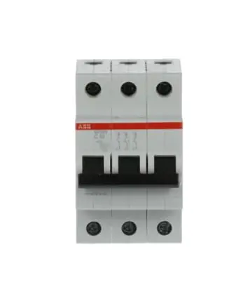 [2CDS213001R0104] ABB Miniature Circuit Breaker - SH200 - 3P - 10 A - C [2CDS213001R0104]