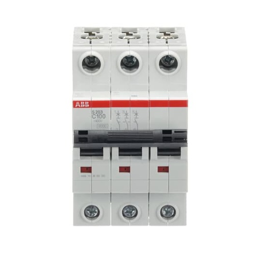 [2CDS213001R0164] ABB Miniature Circuit Breaker - SH200 - 3P - 16 A - C [2CDS213001R0164]