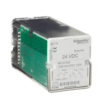 [REL91324] Schneider  RelayAux - single phase trip circuit supervision relay - 2 C/O - 125 V DC