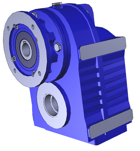 [P_M_F_112_2_16.3_132B5_M1_OUTOIL_TypSTM_N] STM.SPA (Italy) Parallel Shaft Gearbox, without motor size:112, stages: 2, Ratio:16.3, input PAM: 132B5, Flange: F, mounting M1
