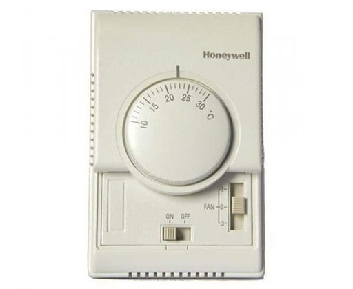 [T6373A1108] Honeywell Thermostate XE70N Series_ The T6373A1108 are designed to control the valve, or the valve and the fan in 2-pipe fan-coil applications_ [T6373A1108]