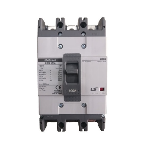 [ABS103C] LS Breaker Master-k_ 3P,100A MCCB_ [ABS103C]