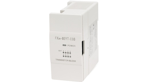 [FX2N-8EYT-ESS/UL] Mitsubishi PLC, FX2N Modular extension unit; 8 transistor outputs  [FX2N-8EYT-ESS/UL]