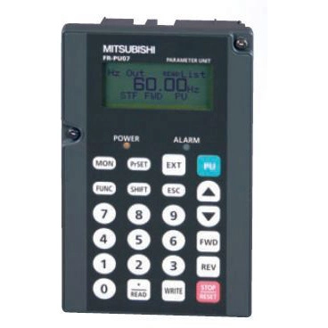 [FR-PU07BB-L] Mitsubishi VFD FR Family Battery Backed 10 Key parameter unit [FR-PU07BB-L]