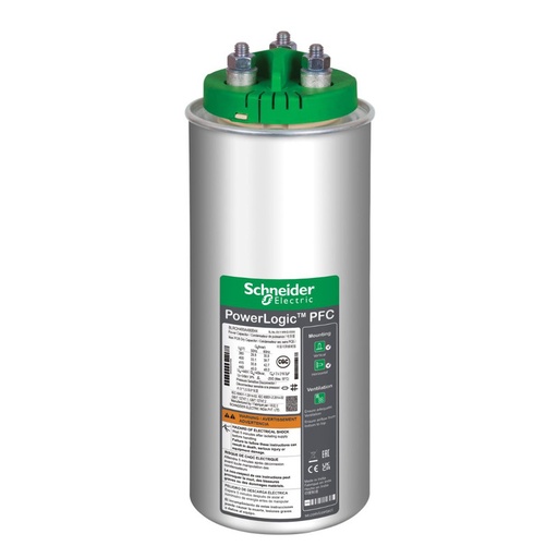 [BLRCH339A407B48] Schneider Capacitor  VarplusCan_ VarPlus Can HDuty Capacitor - 33.9/40.7 kvar - 480 V - 50/60Hz_ [BLRCH339A407B48]