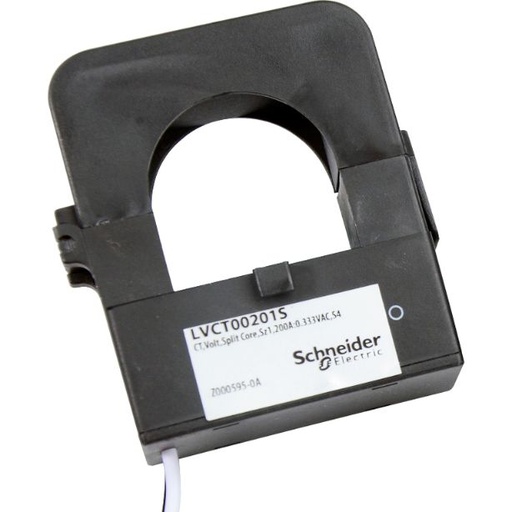[LVCT02004S] Schneider Transformer BCPM_ LV CT 2000 A - 0.333 V output - split core CT - 62 mm x 201 mm_ [LVCT02004S]