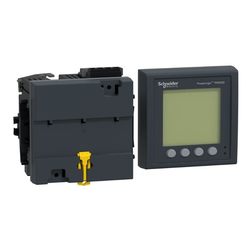 [METSEPM5563RD] Schneider Meter PM5000_ PM5563 Meter, 2 ethernet, up to 63th H, 1,1M 4DI/2DO 52 alarms, w remote display_ [METSEPM5563RD]