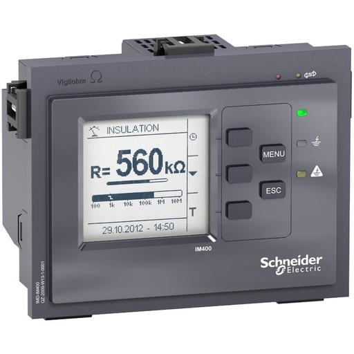 [IMDIM400THR] Schneider Display Vigilohm_ VIGILOHM IM400THR - medium voltage network 0 to 33kV L-PE - supply 100-440 Vac_ [IMDIM400THR]