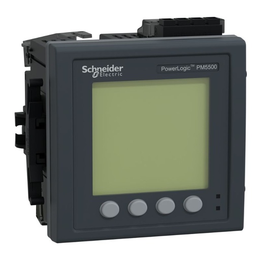 [METSEPM5570] Schneider Meter PM5000_ PM5570 Meter, 2 ethernet, up to 63th H, 1,1M 2DI/2AI/2DO 52 alarms_ [METSEPM5570]