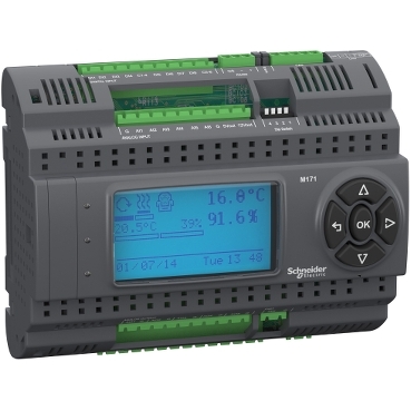 [TM171PDM27S] Schneider PLC Modicon M171/M172_ Modicon M171 Performance Display 27 I/Os Modbus, 2 SSR_ [TM171PDM27S]