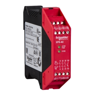 [XPSAC5121] Schneider Signaling Preventa XPS_ module XPSAC - Emergency stop - 24 V AC DC_ [XPSAC5121]