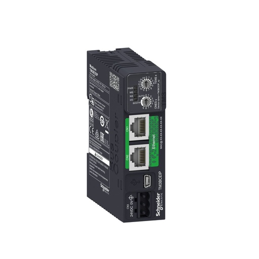 [TM3BCEIP] Schneider PLC Modicon M241_ I/O distributed module, Modicon TM3, IP20 Optimized Bus Coupler Ethernet Interface_ [TM3BCEIP]
