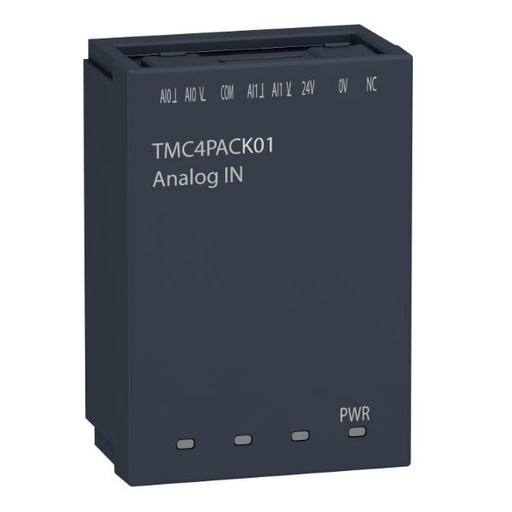 [TMC4PACK01] Schneider PLC Modicon M241_ Analogue input cartridge, Modicon M241, packaging 2 analog inputs_ [TMC4PACK01]