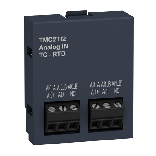 [TMC2TI2] Schneider PLC Modicon M221_ cartridge M221 - 2 temperature inputs - I/O extension_ [TMC2TI2]