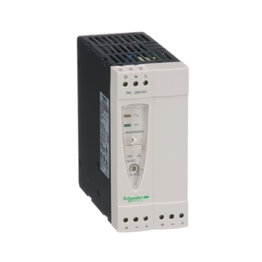 [ABL8REM24050] Schneider Power Supply Phaseo ABL7, ABL8_ regulated SMPS - 1 or 2-phase - 100..240 V AC - 24 V - 5 A_ [ABL8REM24050]