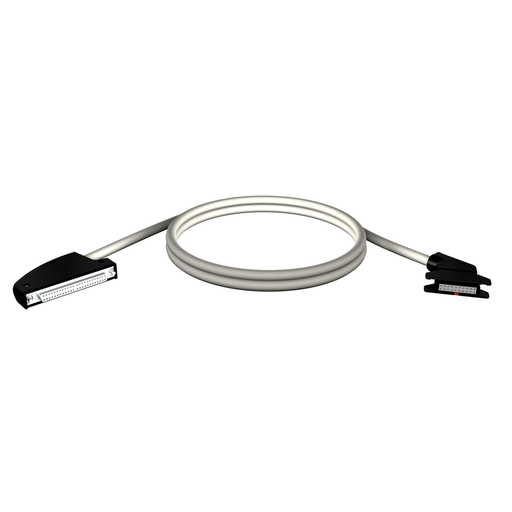 [BMXFCC1001] Schneider PLC Modicon M340_ cord set - 40-way terminal - 1 x HE10 connector - for M340 I/O - 10 m_ [BMXFCC1001]