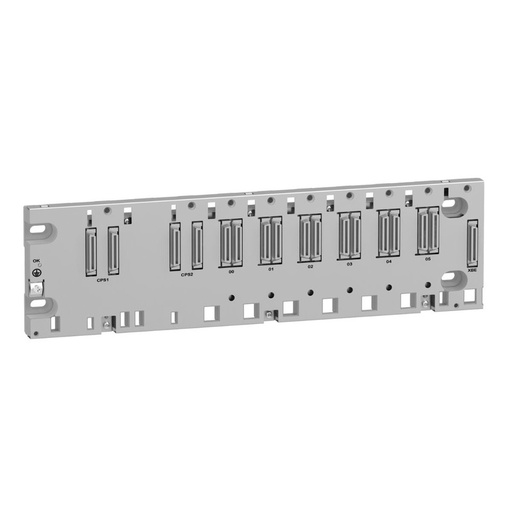 [BMEXBP0602] Schneider PLC Modicon M580_ rack X80 - 6 slots - Redundant PS - Ethernet backplane_ [BMEXBP0602]