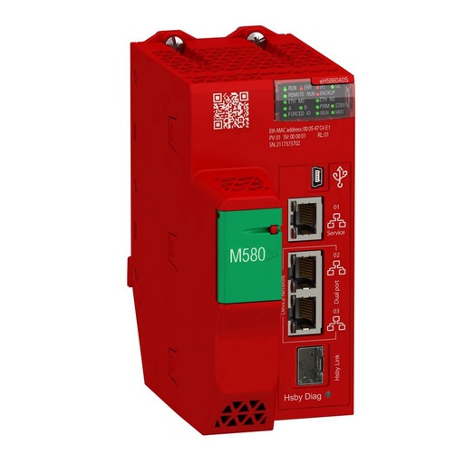 [BMEH586040S] Schneider PLC Modicon M580_ Redundant HSBY processor module M580 Safety SIL3 - Level 6_ [BMEH586040S]