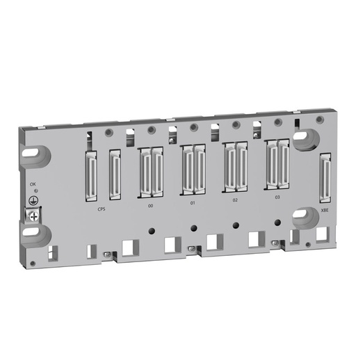 [BMEXBP0400H] Schneider PLC Modicon M580_ ruggedized rack X80 - 4 slots - Ethernet backplane_ [BMEXBP0400H]