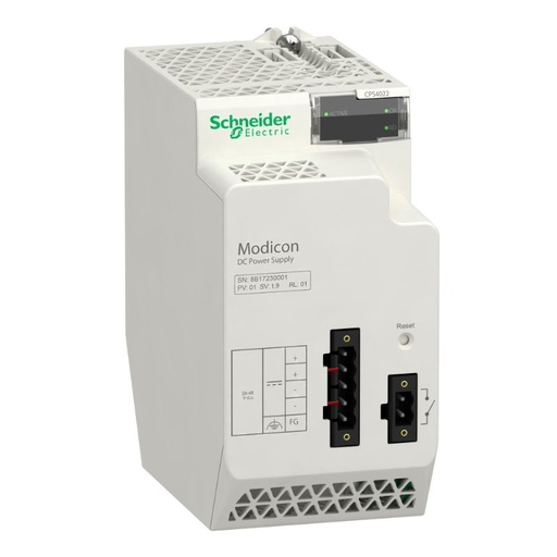 [BMXCPS4022] Schneider PLC Modicon M340_ redundant power supply module X80 - 24..48 V DC_ [BMXCPS4022]