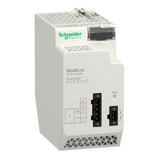 [BMXCPS3522H] Schneider PLC Modicon M340_ H REDUNDANT HP 125 VDC POWER SUPPLY_ [BMXCPS3522H]