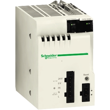 [BMXCPS2000] Schneider PLC Modicon M340_ power supply module X80 - 100..240 V AC - 20 W_ [BMXCPS2000]