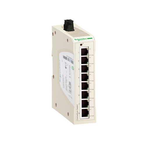 [TCSESU103F2CS0] Schneider Ethernet Switch Modicon Switch_ ConneXium Unmanaged Switch - 8 ports for copper + 2 ports for fiber optic single-mode_ [TCSESU103F2CS0]