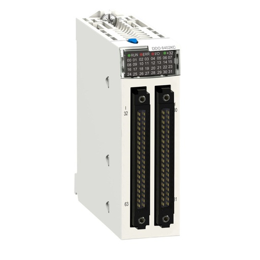 [BMXDDO6402KC] Schneider PLC Modicon M340_ discrete output module X80 - 64 outputs - solid state - 24V DC positive - severe_ [BMXDDO6402KC]