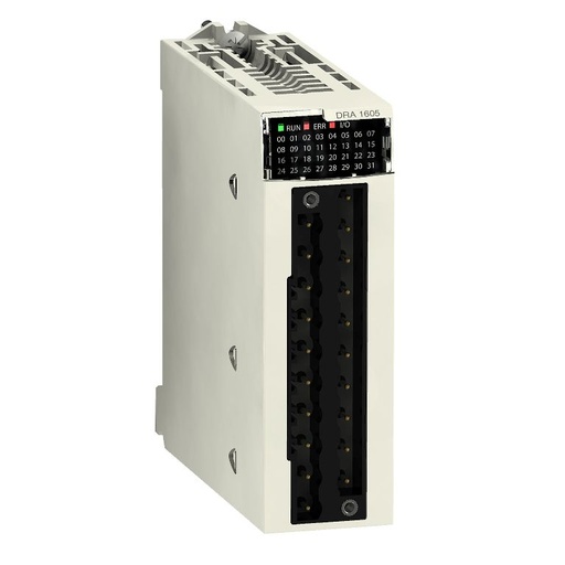 [BMXDRA1605] Schneider PLC Modicon M340_ discrete output module X80 - 16 outputs - relay - 24 V DC or 24...240 V AC_ [BMXDRA1605]