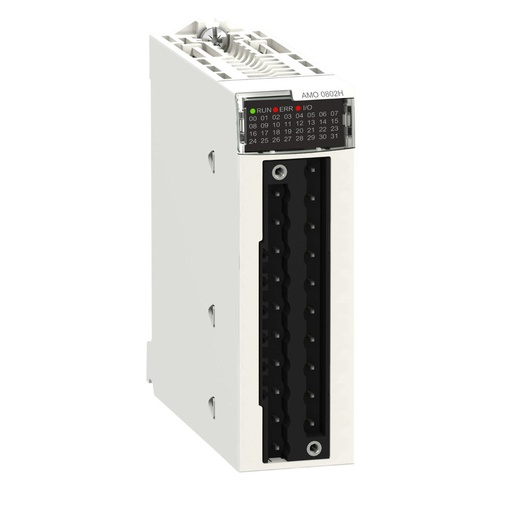 [BMXAMO0802H] Schneider PLC Modicon M340_ analog output module X80 - 8 outputs - severe_ [BMXAMO0802H]