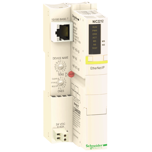 [STBNIC2212] Schneider PLC Modicon STB_ standard Network Interface Module STB - Ethernet/IP - 10...100 Mbit/s_ [STBNIC2212]