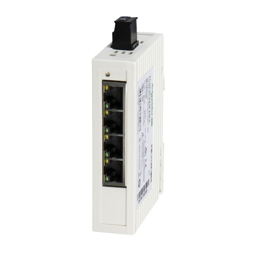 [TCSESL043F23F0] Schneider Ethernet Switch ConneXium_ ConneXium Lite Managed Switch - 4 ports for copper_ [TCSESL043F23F0]