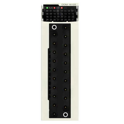 [BMXDDM16022H] Schneider PLC Modicon M340_ discrete I/O module X80 - 8 I - 24 V DC - 8 O - solid state- severe_ [BMXDDM16022H]