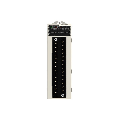 [BMXMSP0200] Schneider PLC Modicon M340_ PTO module - 2 channels - 4 input - 24 V DC - 4.3 mA - 2 connectors 28 pins_ [BMXMSP0200]