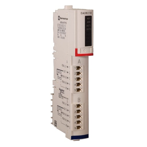 [STBDAO8210K] Schneider PLC Modicon STB_ standard digital output kit - Modicon STB - 115..230 V AC - 2 O_ [STBDAO8210K]