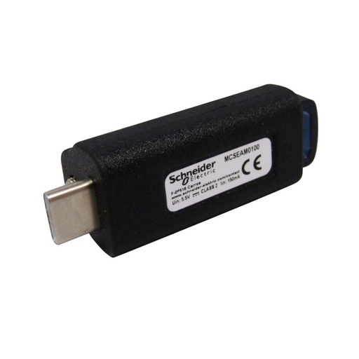 [MCSEAM0100] Schneider Ethernet Switch ConneXium_ Configuration backup key for Modicon switch - USB Type-C connector_ [MCSEAM0100]